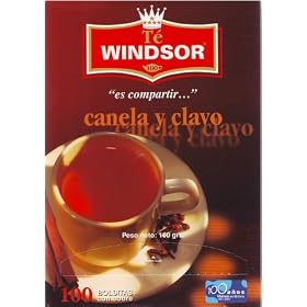 Windsor Organic Spicy Chai Tea, Clove & Cinnamon, 25Ct. Tea Bags
