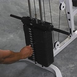 Body Solid 150-Pound Weight Stack for use with Powerline PHG1000 Home Gym