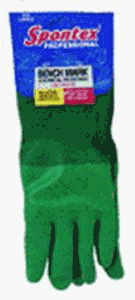 Spontex 33002 Medium Rubber Gloves