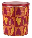 6.5 Gallon White Cheddar Cheese Popcorn Tin - All Heart