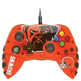 Xbox 360 NFL Cleveland Browns Controller