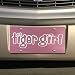 Missouri Tigers Pink Mirrored Mizzou Girl License Plate