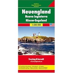 Freytag Berndt Autokarten : Neuengland 1 : 500 000