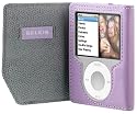 Belkin F8Z267-LAV Leather Folio for iPod Nano 3rd Generation -Video (Lavender)