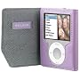 Belkin F8Z267-LAV Leather Folio for iPod Nano 3rd Generation -Video (Lavender)