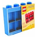 Sablon 107-005-1 - LEGO Minifiguren Schaukasten klein f�r 8 Figuren, blau