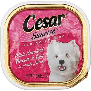 Cesar Sunrise Breakfast Smoked Bacon & Egg Adult Dog Food