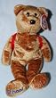 Ty Beanie Babies - 123'2 Brown Bear with Back Pack
