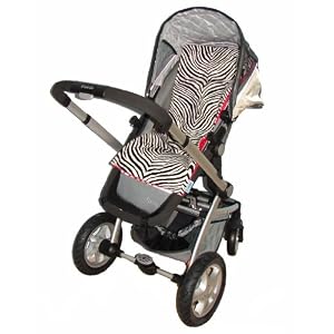 Tivoli Couture Plush Reversible Stroller Liner