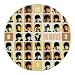 The Beatles 13.5" "Hard Day's Night" Decoupage Wall Clock