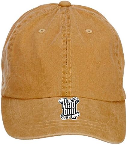 Bad Boy Logo Graphic Baseball Cap with Adjustable Velcro