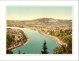 Lintz (Linz) general view Upper Austria Austro-Hungary, c. 1890s, (S) Library Image