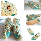 51pHT1JaO4L. SL160  DISNEY PRINCESS JASMINE SHOES COSTUME SHOES Girls Size 7/8