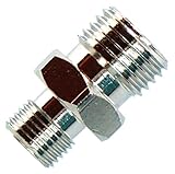 ビハウス(BeHAUS) ニップル めねじ用×めねじ用 違径 平行めねじ用×平行めねじ用 N-312