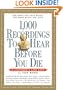 1,000 Recordings to Hear Before You Die (1,000... Before You Die Books)