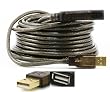 10 Meters (32 Feet) USB 2.0 Active Extension / Repeater Cable A Male to A Female