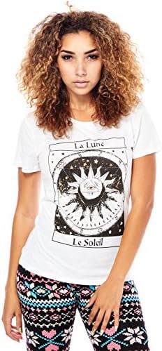 Womens Ladies Young Petite Fitted Pop Clothes Tees Tops T-Shirts 119484A-Z01 (M, white)