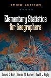 Elementary statistics for geographers