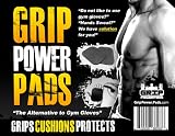 GRIP POWER PADS - ALTERNATIVE TO GYM GLOVES, Weight Lifting Straps and Gloves