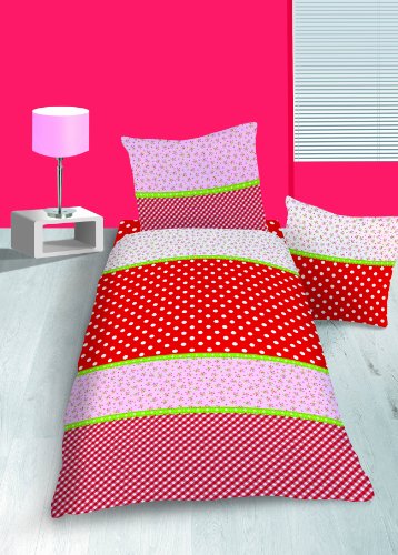 CTI 038626 Bettw&auml;sche Spiegelburg H&uuml;ttenzauber / Linon / 135 x 200 + 80 x 80 cm