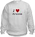 I LOVE ARIZONA - State-series - Light Grey Sweatshirt