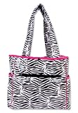 Trend Lab Zahara Zebra Print Tulip Tote