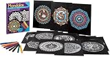 Mandalas Stained Glass Coloring Kit (Arts & Crafts (Dover))