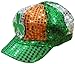 St. Patrick's Day Tri Color Sequin Shamrock NewsBoy Hat