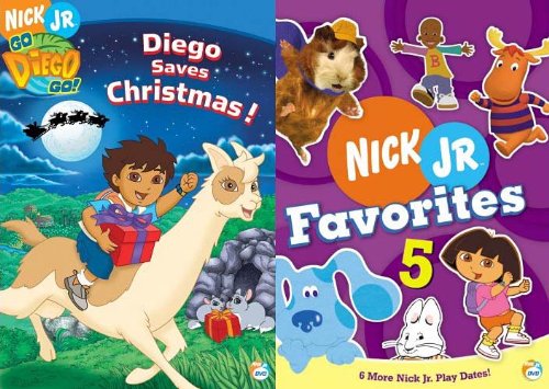 Go Diego Go! - Diego Saves Christmas! / Nick Jr. Favorites 5 (2 Pack)