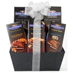 Wine.com Ghirardelli Intense Dark Chocolate Gift Basket, 2.3-Pounds