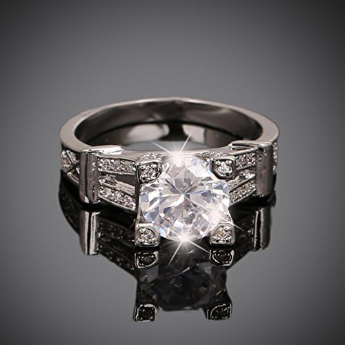 Master Jiwelry Tower Rings for Women 18K gold plated jewelry AAA zircon vintage wedding rings engagement Anilos 927005