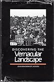Discovering the vernacular landscape