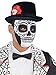 AMSCAN Day of the Dead Top Hat Halloween Costume Accessories, One Size