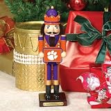 Clemson Tigers 5th Edition 14 Wooden Nutcracker