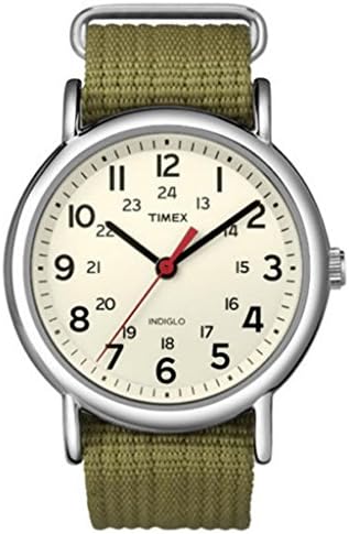Timex Weekender Full Size Analog Watch-Olive