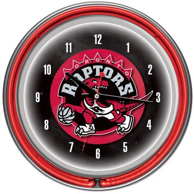 Trademark Toronto Raptors Double Ring Neon Clock