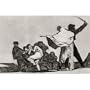 Francisco de Goya y Lucientes (Follow the "Disparates" Sheet 19: The famous Disparates) Art Poster Print - 11x17