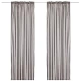 IKEA Gardinen-Set ALVINE SPETS - ZWEI weiße Gardinenschals: Amazon.de