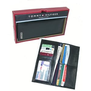 Buy Tommy Hilfiger Pocket Secretary Wallet w Dresser Valet by Tommy Hilfiger