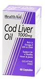 HealthAid Cod Liver Oil 1000mg - 60 Vegicaps