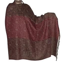Shawls and Scarves Jamawar Wool Wrap 80 x 40 inches (jmwr765)