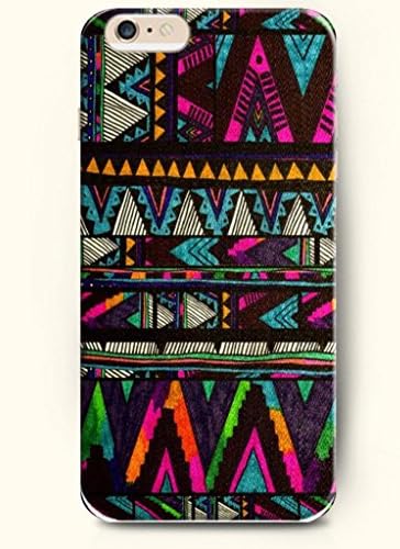 OOFIT Aztec Indian Chevron Zigzag Pattern Hard Case for Apple iPhone 6 Plus 5.5" (2014) ( Multi-Colored Aztec Ethic Andes Tribal Pattern )