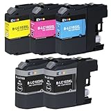 E-Z Ink Compatible Ink Cartridge Replacement for Brother LC-103XL High Yield (2 Black, 1 Cyan, 1 Magenta, 1 Yellow) 5 Pack