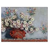 IMAGE OF Trademark ART Claude Monet Chrusanthemums, 1878 Canvas Art