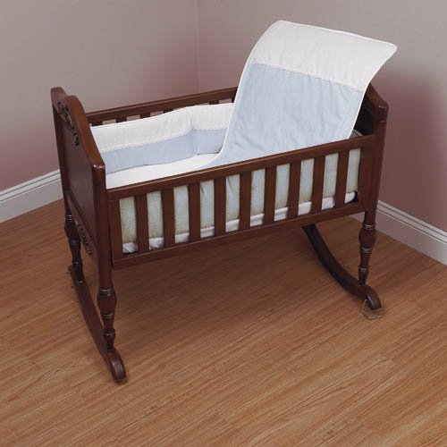 Baby Doll Bedding Kingdom Cradle Bedding Set Blue Review