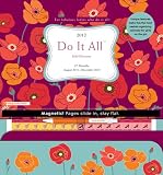 2012 Bold Blossoms Do It All Magnetic Wall Calendar #15516