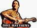 Dave Matthews Band - Dave with Guitar - Sticker / Decal