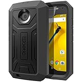 Moto E 2nd Gen Case - Poetic [Revolution Series] - [Heavy Duty] [Dual Layer] Complete Protection Hybrid Case with Built-In Screen Protector for Motorola Moto E 2nd Gen (2nd Generation 2015) Black (3-Year Manufacturer Warranty From Poetic)