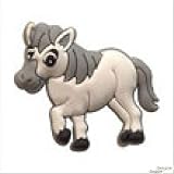 Pferd, horse like-Jibbitz - white horse