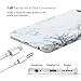 iPhone 6s Marble Case, iPhone 6s Case, GMYLE Snap Cover Glossy for iPhone 6/6s – White Marble Pattern Slim Hard Back Case